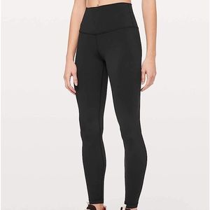 Black Lululemon high-rise leggings!
